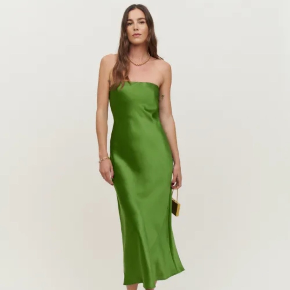 Reformation Joanne silk dress